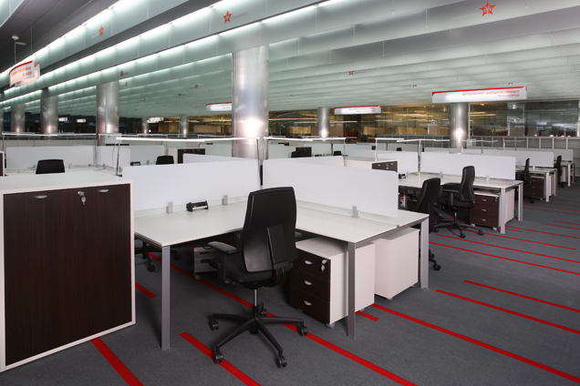 Аэроэкспресс, Solo Office Interiors