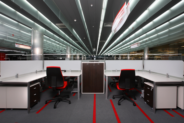 Аэроэкспресс, Solo Office Interiors