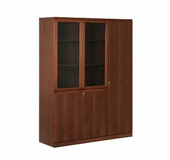 ЛАМАРИ/LAMARI Шкаф д/бумаг+гардер. уз ИТАЛЬЯНСКИЙ ОРЕХ