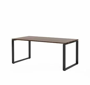 ЭКЗЕ/EXE Стол письменный 160 черн ОРЕХ/ЧЕРН