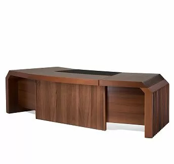 МАРЭ/MARE Стол письменный 290 ИТАЛЬЯНСКИЙ ОРЕХ/ЧЕРНЫЙ