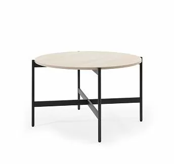 РИНГ/RING Стол д/переговоров д.118 ДУБ СВЕТЛЫЙ/АНТРАЦИТ