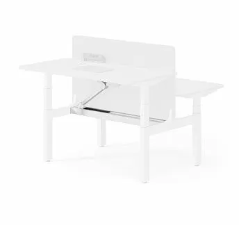 СКИД/SKID Траверса центр+Держатель БЕЛЫЙ/ЧЕРНЫЙ