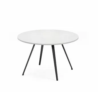 БЭЛЬ/BELL Стол для переговоров БЕЛЫЙ/ЧЕРНЫЙ