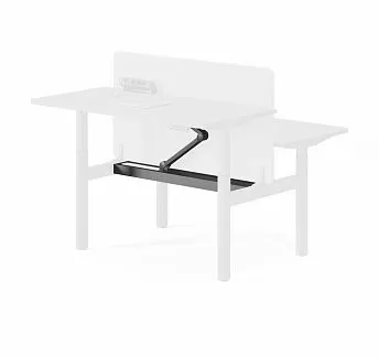 СКИД ОВАЛ/SKID OVAL Траверса центр+Держ ЧЕРНЫЙ